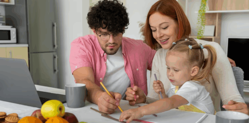 Smart-Time-Management-Tips-for-Indian-Parents-with-Young-Children-Create-a-Family-Routine-and-Stick-to-It
